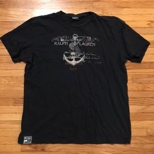 Men’s Vintage Ralph Lauren Marine T Shirt Large